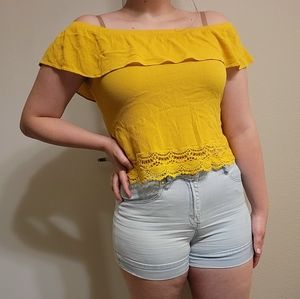 Off the shoulder top